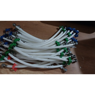 Dây cấp nước nhựa tán đồng thau