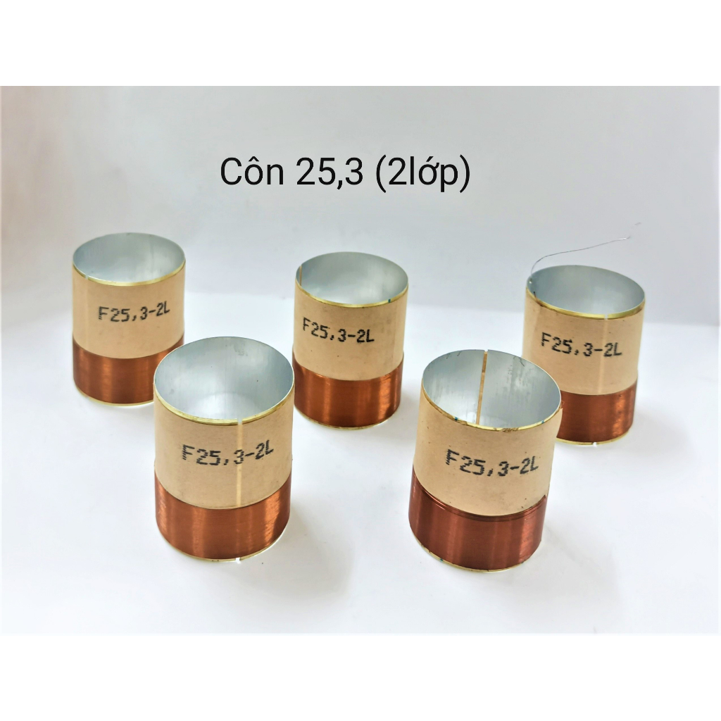Combo 5 côn loa 25.3 ( 2 lớp )