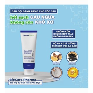 Dầu gội dược liệu BIO CARE  PHARMA  giảm gàu, nấm ngứa dưỡng tóc mềm mại{ 200ml}