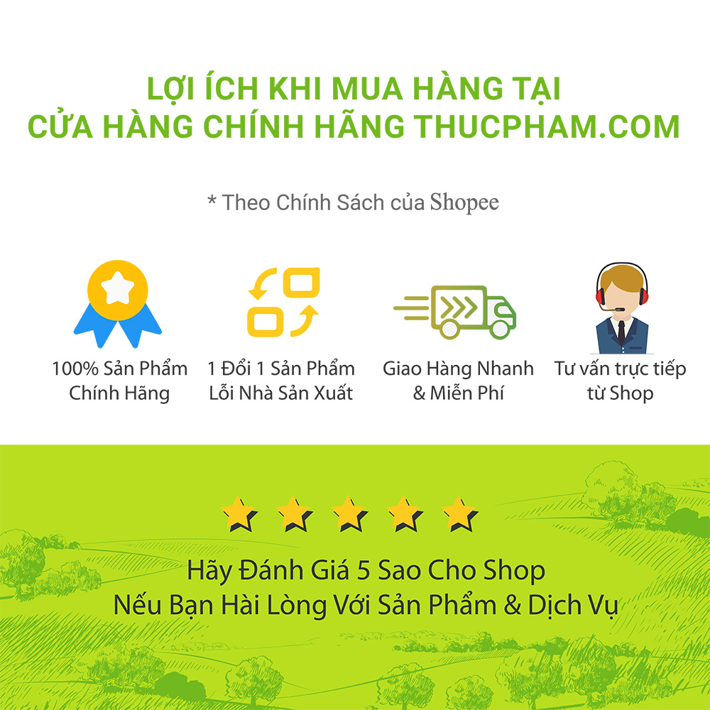 1KG Bột Tàu Hũ ThucPham.Com Làm Thành 12KG đến 14KG Soya Pudding / Tào Phớ / Đậu Hũ Non Vị Truyền Thống