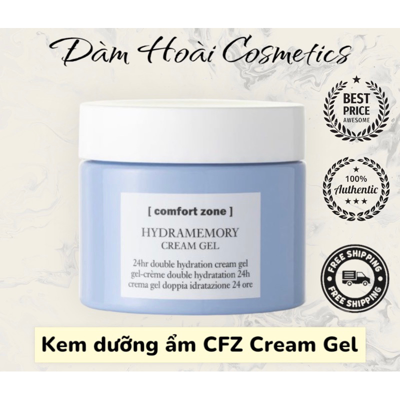 Kem Dưỡng Ẩm Comfort Zone HydraMemory Cream và Gel Cream[hàng công ty chính hãng]