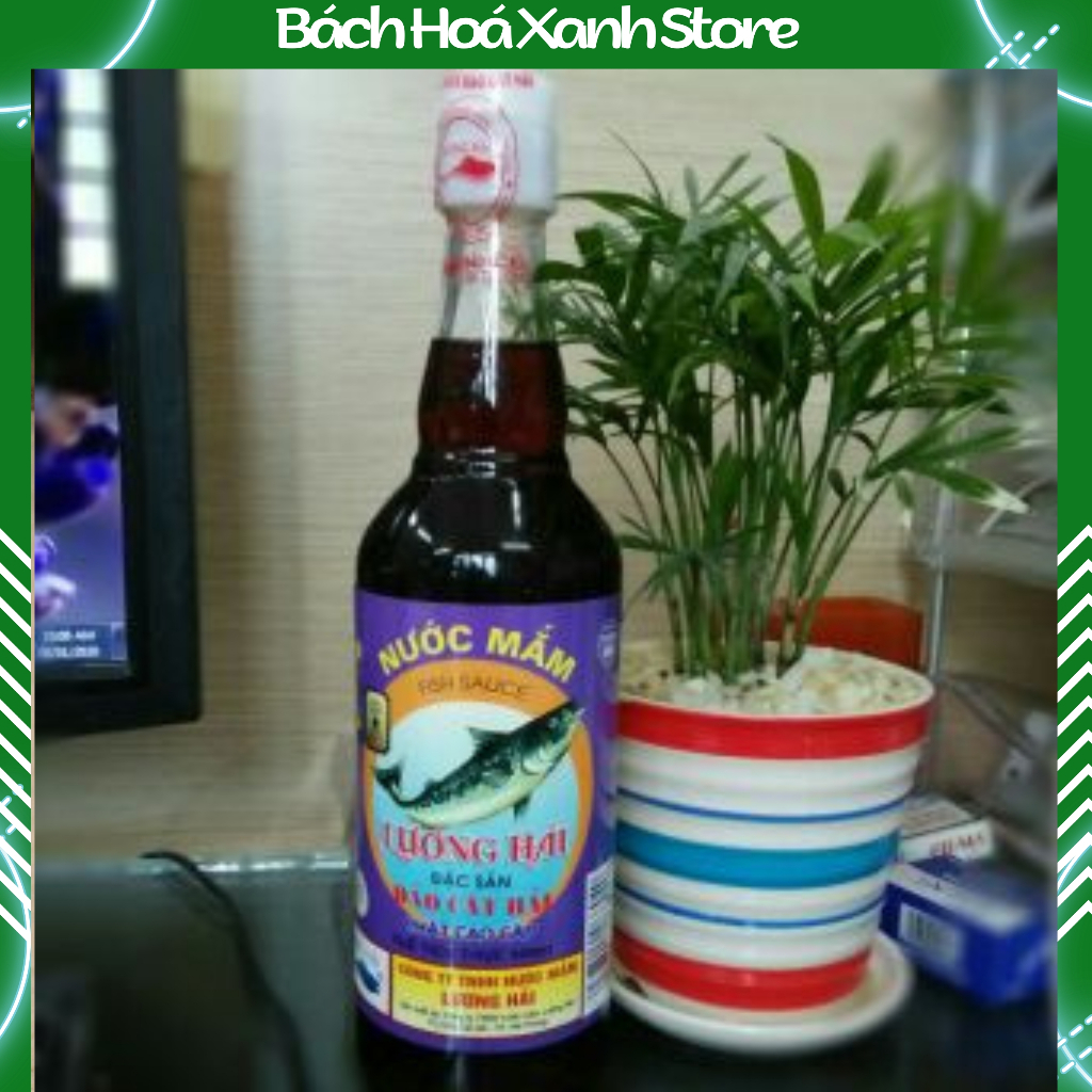 Chai 500ml mắm chắt Lương Hải, đặc sản Cát Hải
