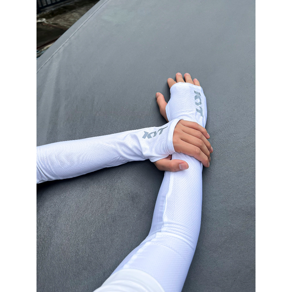 Găng ống tay X4 logo KYT phản quang thun lạnh co dãn tốt,thấm hút mồ hôi 2023