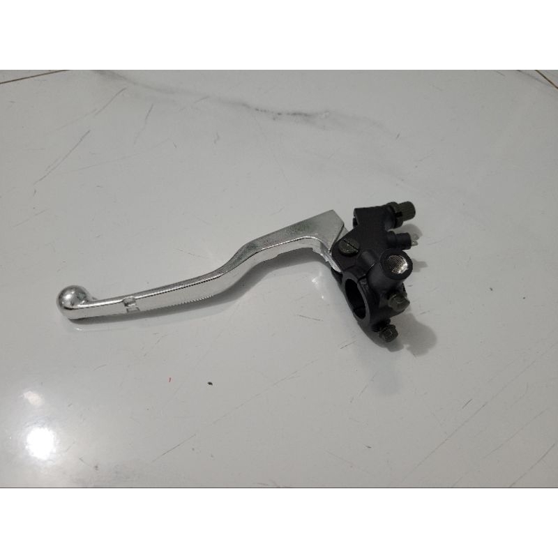 Tay côn xe máy mô tô có ốc chân gương