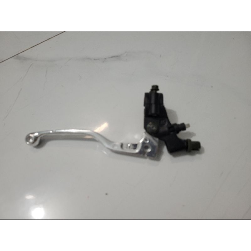 Tay côn xe máy mô tô có ốc chân gương