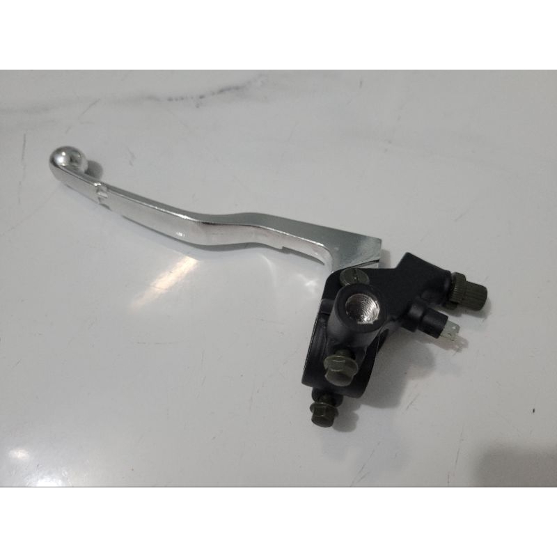 Tay côn xe máy mô tô có ốc chân gương