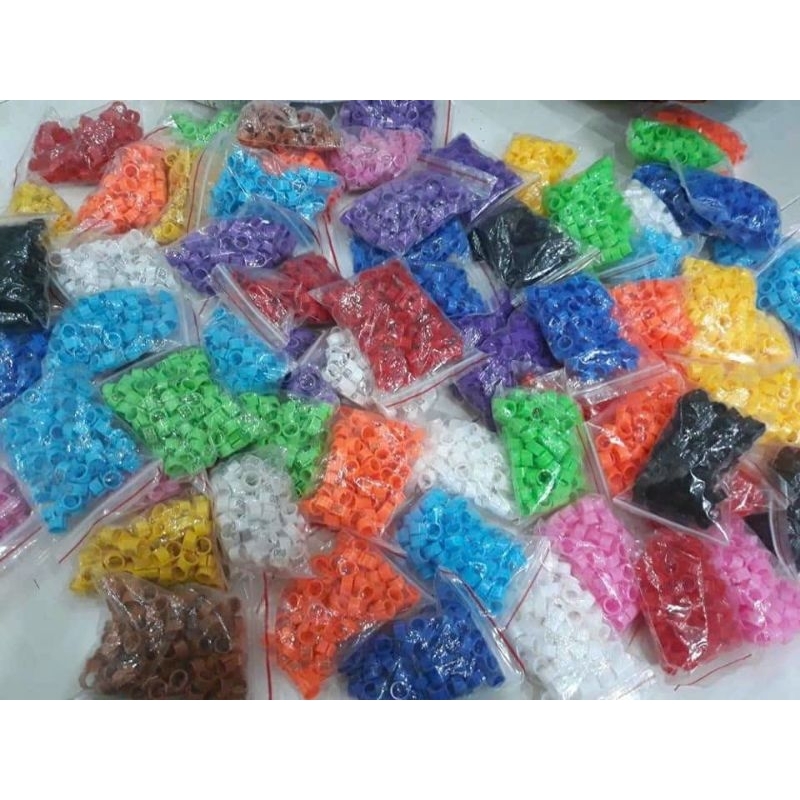 Vòng chân đánh số gà lớn, gà con