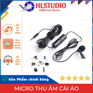 Micro Thu Âm Cài Áo, Âm Thanh Vượt Trội, Trung Thực, Thiết Kế Linh Hoạt HL Studio