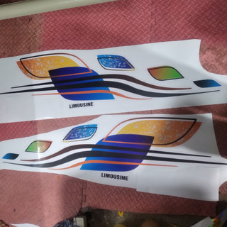 TEM (Decal) LÁ dán sườn xe COUNTY, TEM COUNTY TRACOMECO ( sl 2 tem dán 2 bên hông)