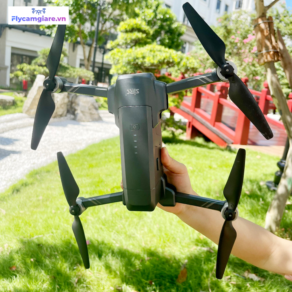 Flycam SJRC F22S 4K Pro, Bay Xa 3, Km, Gimbal chống rung 3 trục biến va chạm
