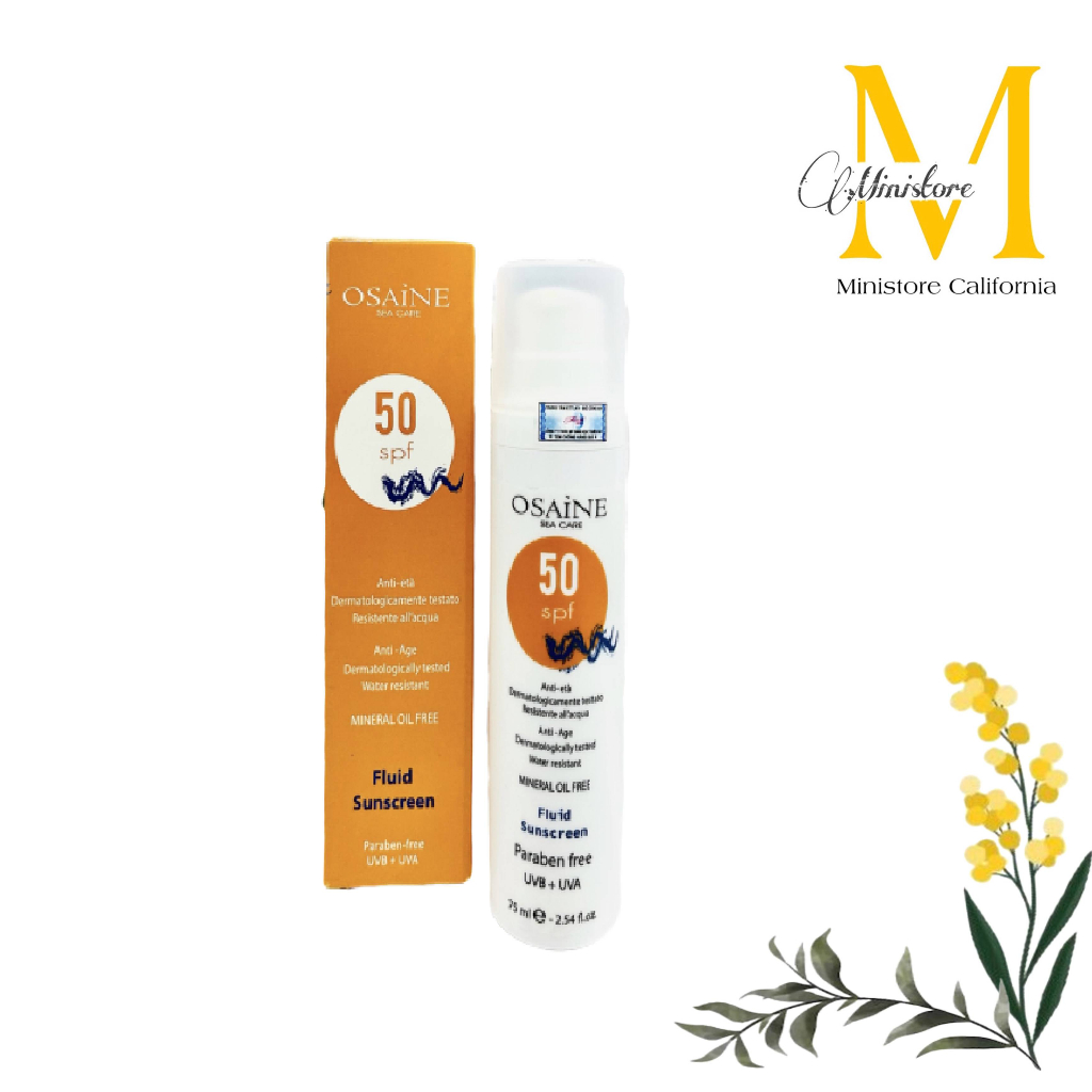 KEM CHỐNG NẮNG OSAINE FLUID SUNCREEN SPF 50+ [75mL]