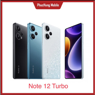 Điện thoại Xiaomi Redmi Note 12 Turbo, Chip Snap 7+ Gen 2, Pin 5.000mAh, Sạc nhanh 67W.
