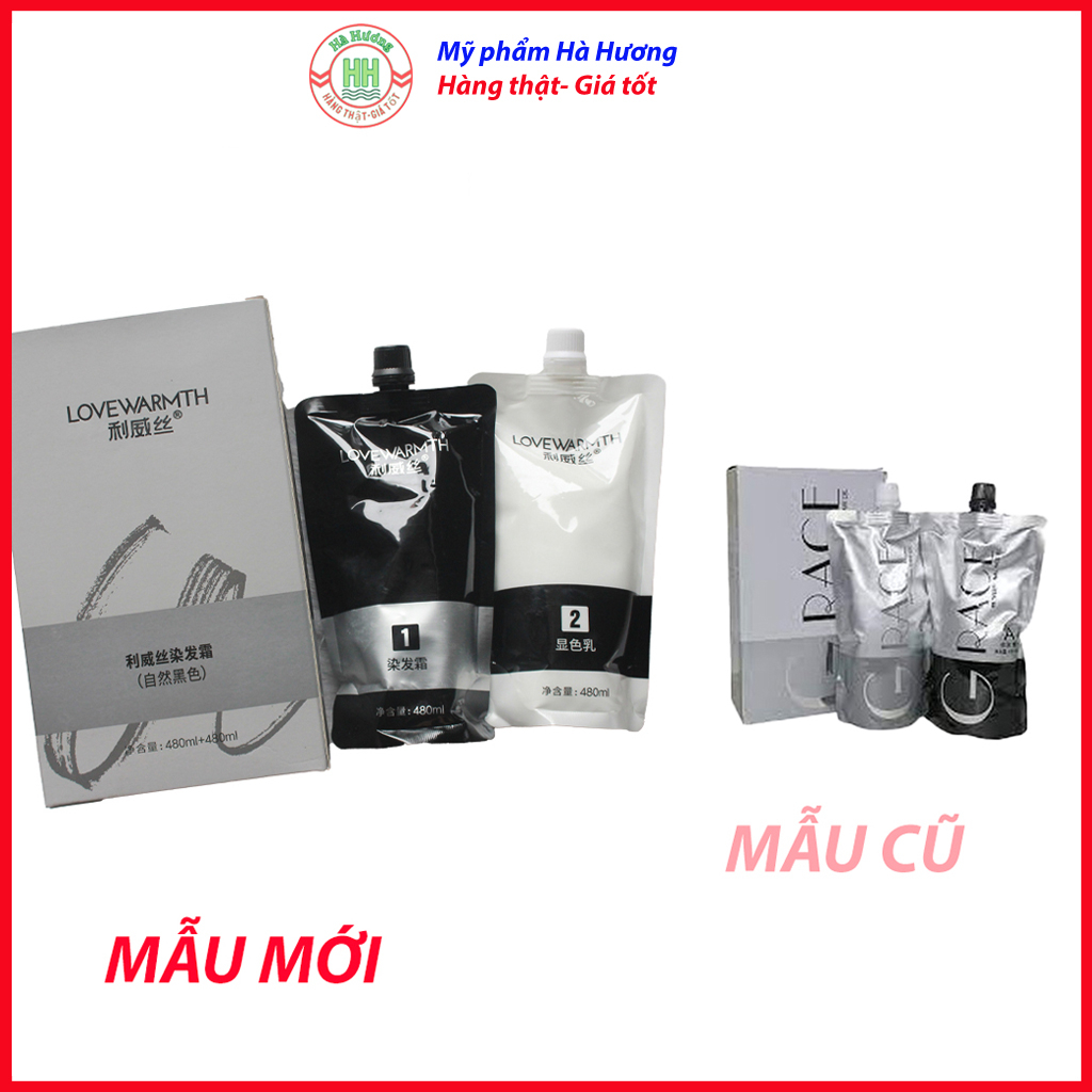 Nhuộm đen bền màu, nhuộm đen Grace mẫu mới