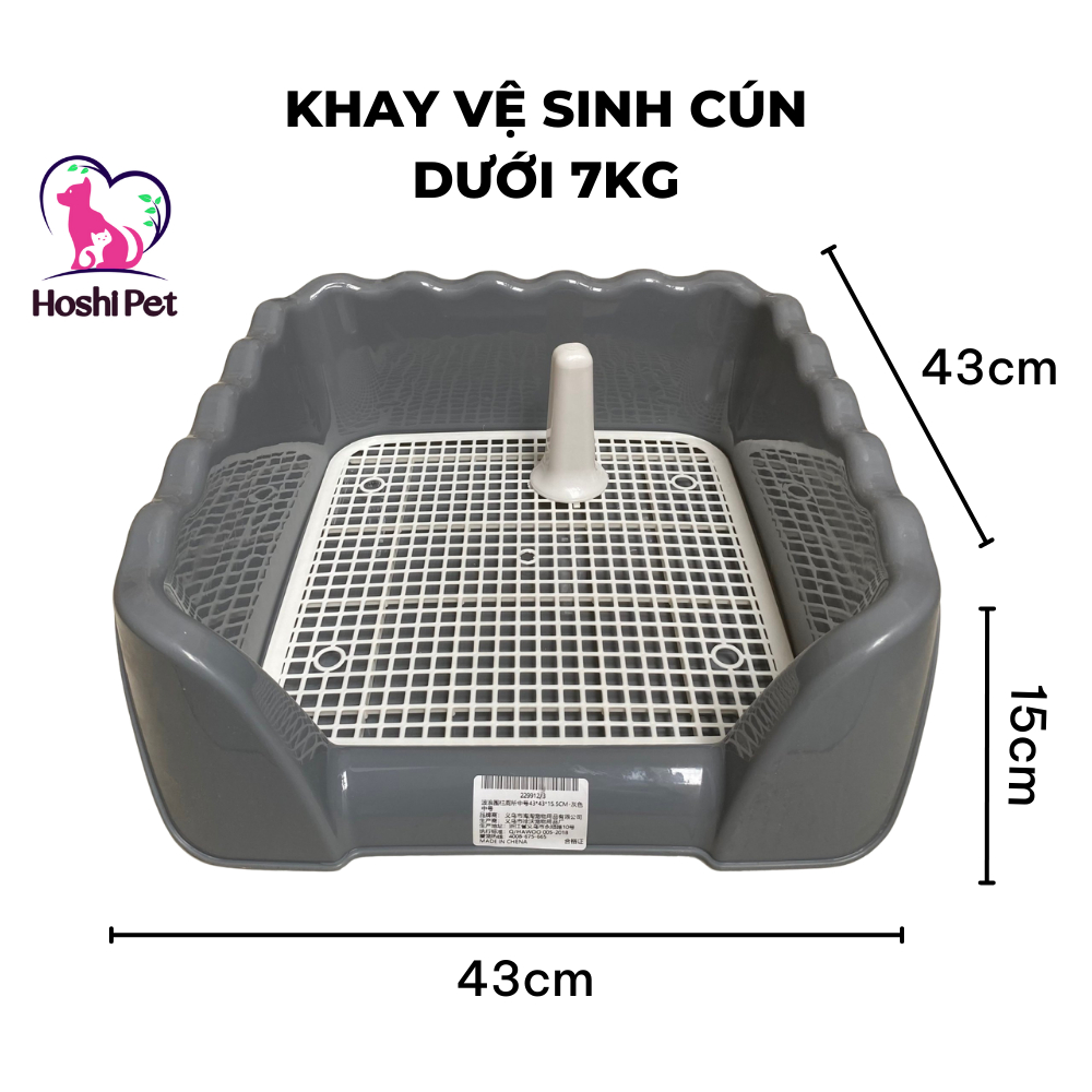 Khay Vệ Sinh Cho Chó Hoshi Pet KC01- khay vệ sinh cho chó size lớn  - Hoshi Pet