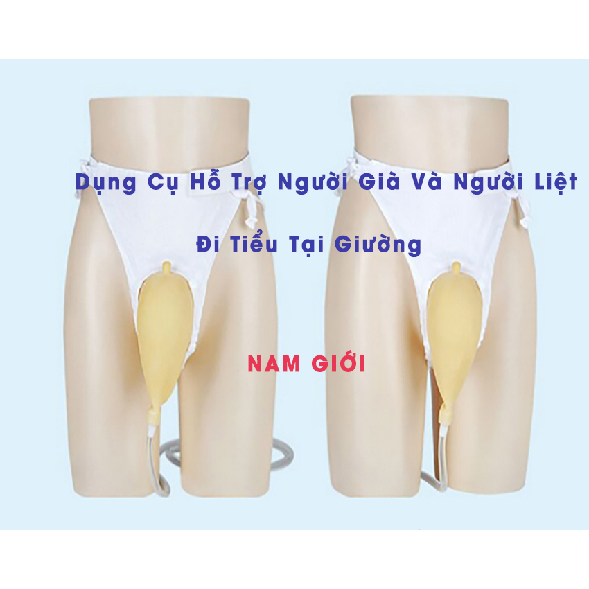 Dụng Cụ Hỗ Trợ Đi Tiểu Người Già Và Người Liệt Tại Giường Thiết Bị Y Tế Duy Tuyền Tái Sử Dụng Nhiều Lần, Chụp Tiểu Nam