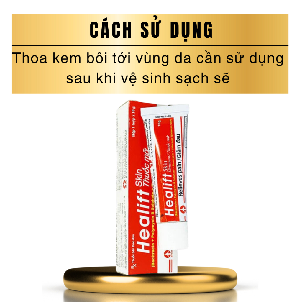 Kem mỡ HEALIFT tuýp 10g