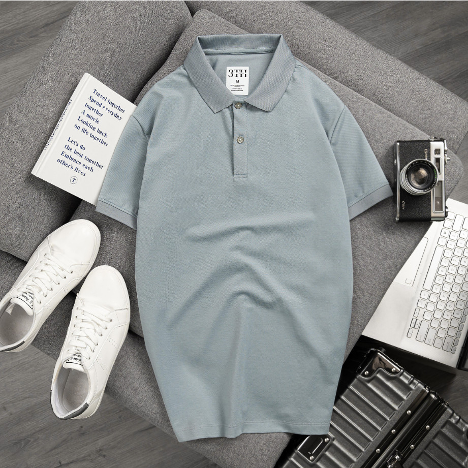 Áo Polo nam 2 Cúc 3th Fashion phong cách trẻ trung chuẩn form nhiều màu , Chất Liệu Thoáng Mát , Co giãn 4 chiều