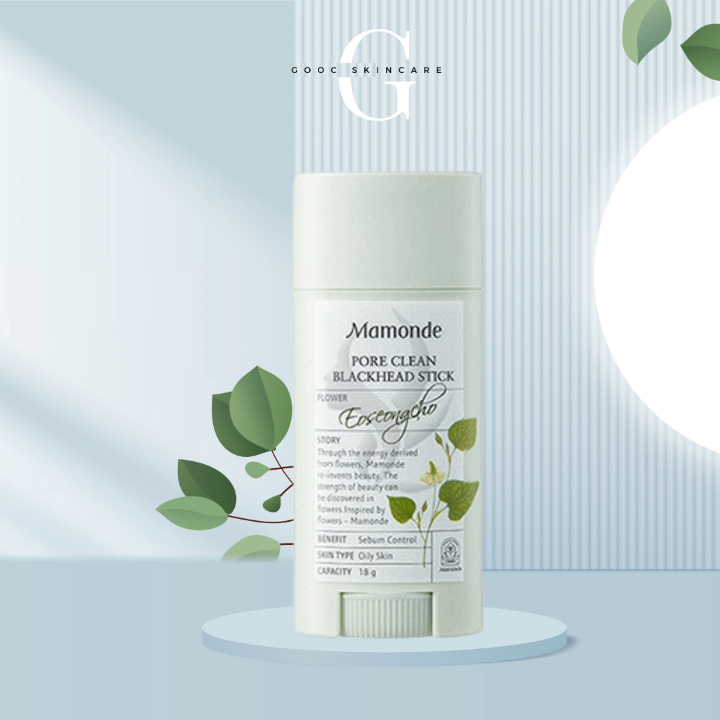 Thanh Lăn Hỗ Trợ Giảm Mụn Đầu Đen Mamonde Pore Clean Blackhead Stick - 18g - Date 11/2024
