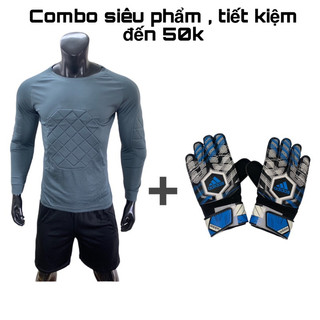 Combo găng tay thủ môn + áo thủ môn