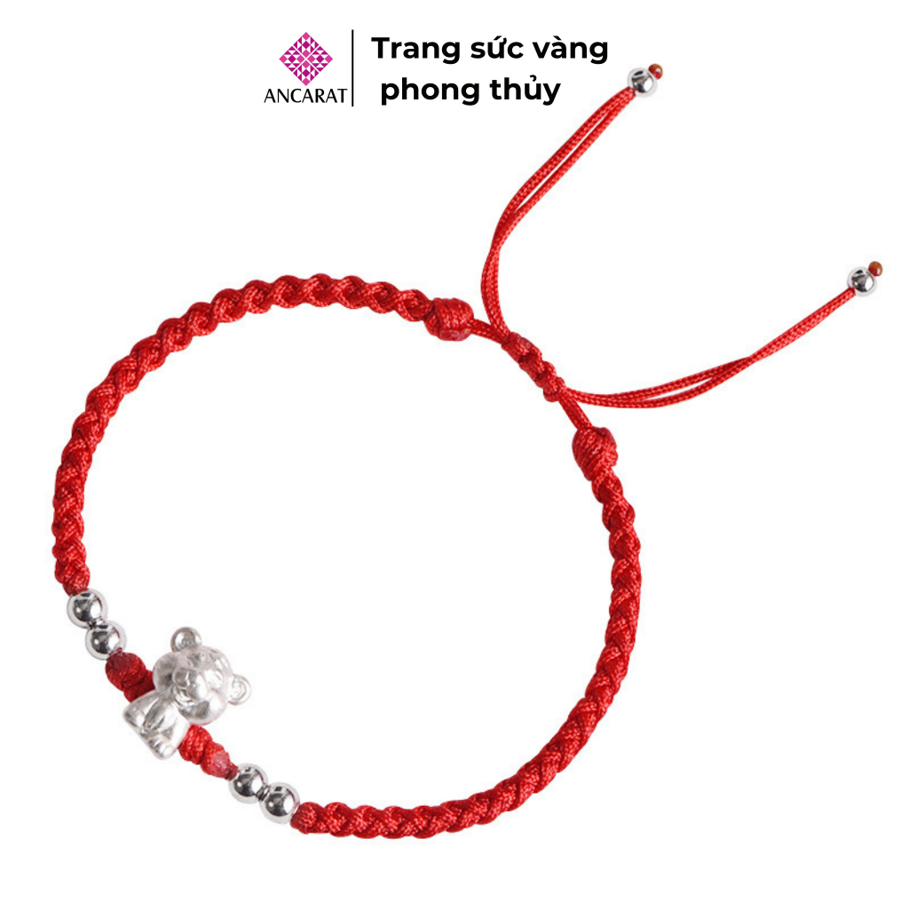 Vòng tay hộ thân 12 con giáp bạc - ANCARAT