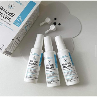 Xịt Mọc Tóc Minoxidil Bailleul Pháp, 2% Thành Phần Tự Nhiên