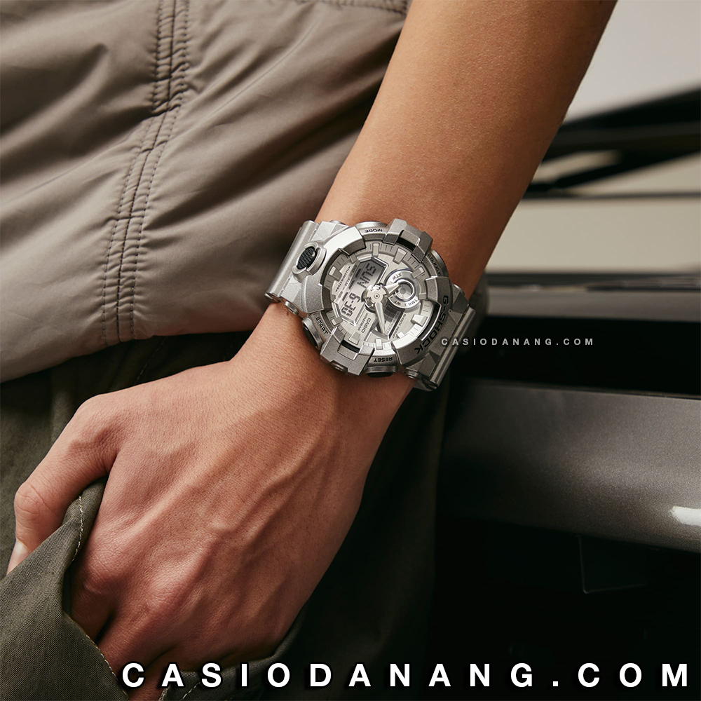 Đồng hồ nam Casio G-Shock chính hãng Anh Khuê GA-700FF-8ADR