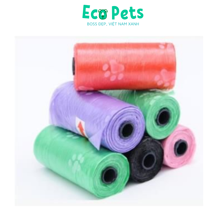 Dụng cụ hốt phân chó mèo ECOPETS túi đựng phân chó mèo nhỏ gọn tiện dụng dụng cụ dọn chất thải chó mèo dễ sử dụng