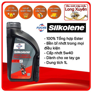 nhớt Fuchs Silkolene Tay ga 5w40