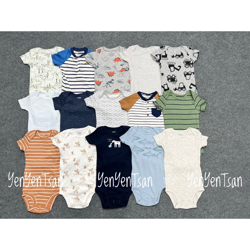Bodysuit ngắn tay, dài tay cho bé, Body chip sơ sinh chất cotton mềm, thấm hút mồ hôi tốt