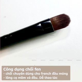 Cọ đắp gel 9k + chổi phen móng