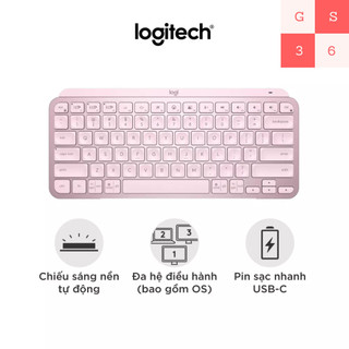 Bàn phím không dây Bluetooth Logitech MX Keys Mini