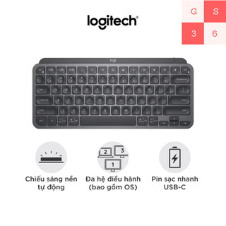 Bàn phím không dây Bluetooth Logitech MX Keys Mini