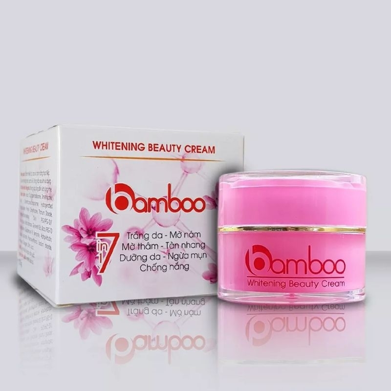 Kem Bamboo 7in1 trắng da, ngừa mụn, mờ thâm nám tàn nhang, chống nắng 10g