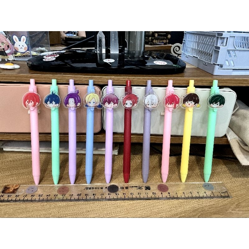 Bút mực gel/Móc điện thoại Blue Lock by artist Hói Doggo