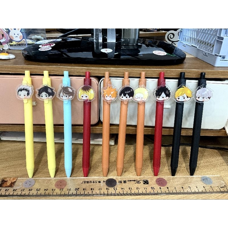 Bút mực gel/Móc điện thoại Haikyuu by artist Hói Doggo