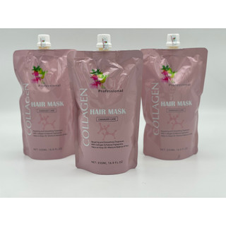  Ron Mark COLAGEN phục hồi tóc hư tổn khô sơ hấp ủ tóc hư tổn cho salon 500ml 