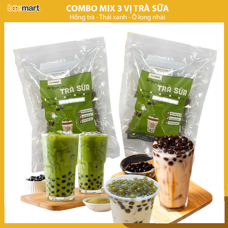 Combo trà sữa Mix 3 vị