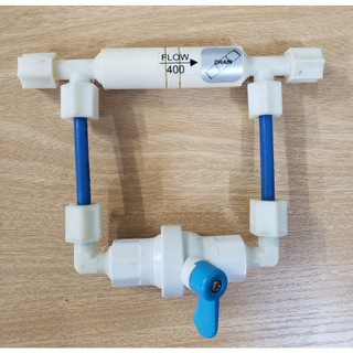 Van Khóa Nước 2 Đầu Dây 6mm - (Dùng Đóng/Mở Nguồn Nước Và Trong Bộ Van Xả Thải Máy Lọc Nước RO)