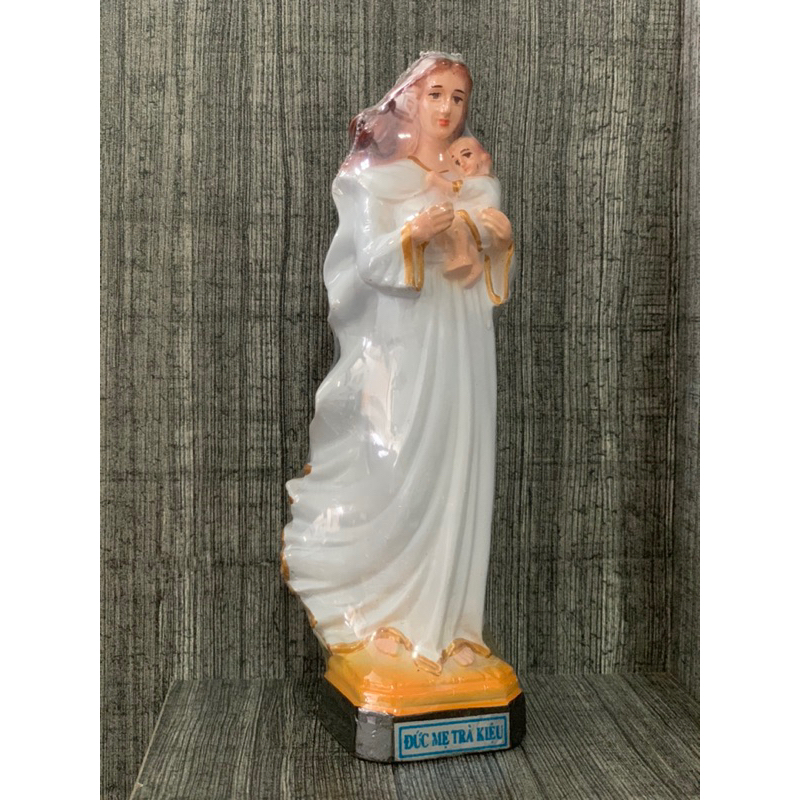 Mẹ Trà Kiệu 15cm Thiếp Vàng.