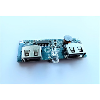 Mạch sạc dự phòng 2 cổng USB 2A Xanh dương (KV0014)