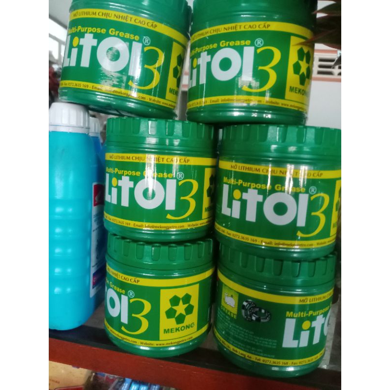 Mỡ Lithium chịu nhiệt cao cấp