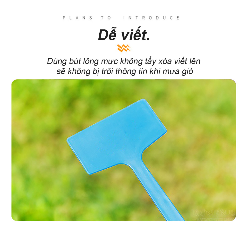Thẻ ghi tên cây trồng cỡ lớn, 27/36/45CM, thẻ cắm ghi tên đánh dấu ,Đánh dấu thông tin và trang trí cây trồng
