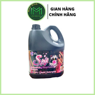 Nước Giặt Xả Đậm Đặc SPJ 6 In 1 3500ml Thái Lan (Màu Đen)