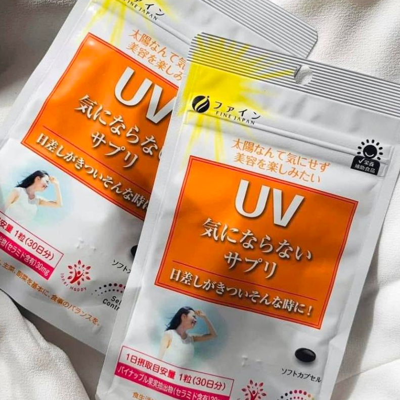 Viên Uống Chống Nắng UV Nhật bản