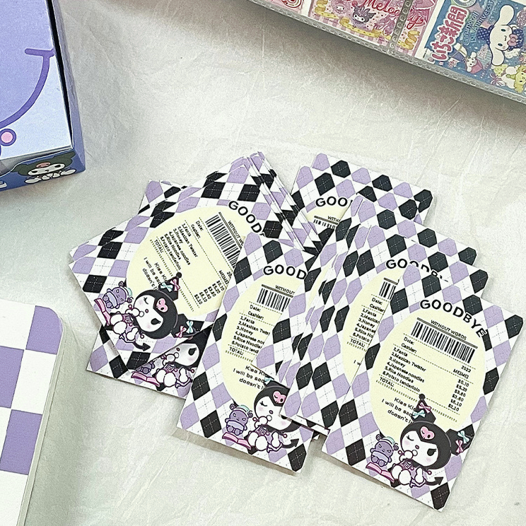 🍒🍒CHERRYKOKO SANRIO Set 20 Miếng Dán Họa Tiết Vé Máy Bay Hoạt Hình Trang Trí Quà Tặng