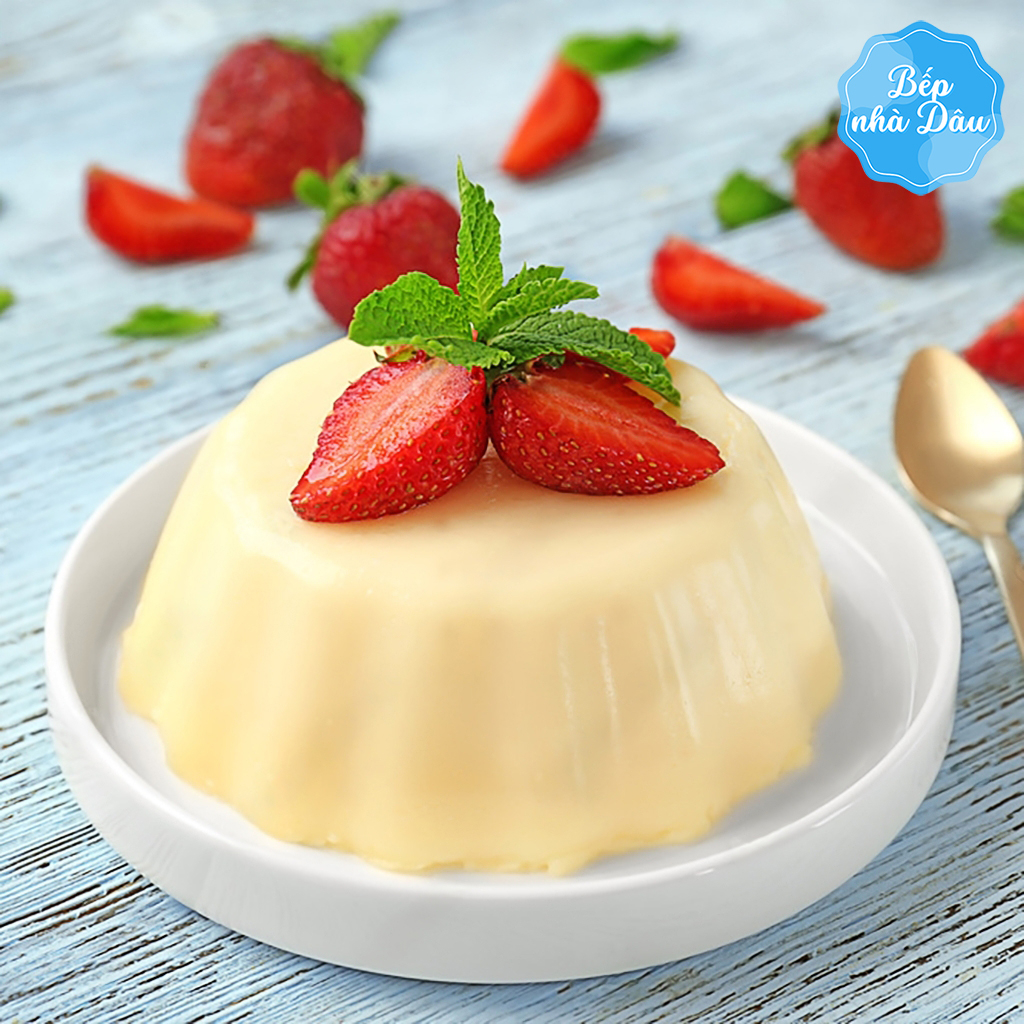 Set Làm Pudding Trứng, Socola, Khoai Môn, Trà Xanh 100g Nguyên Liệu Bột Pudding Cao Cấp Thơm Ngon Núng Nính