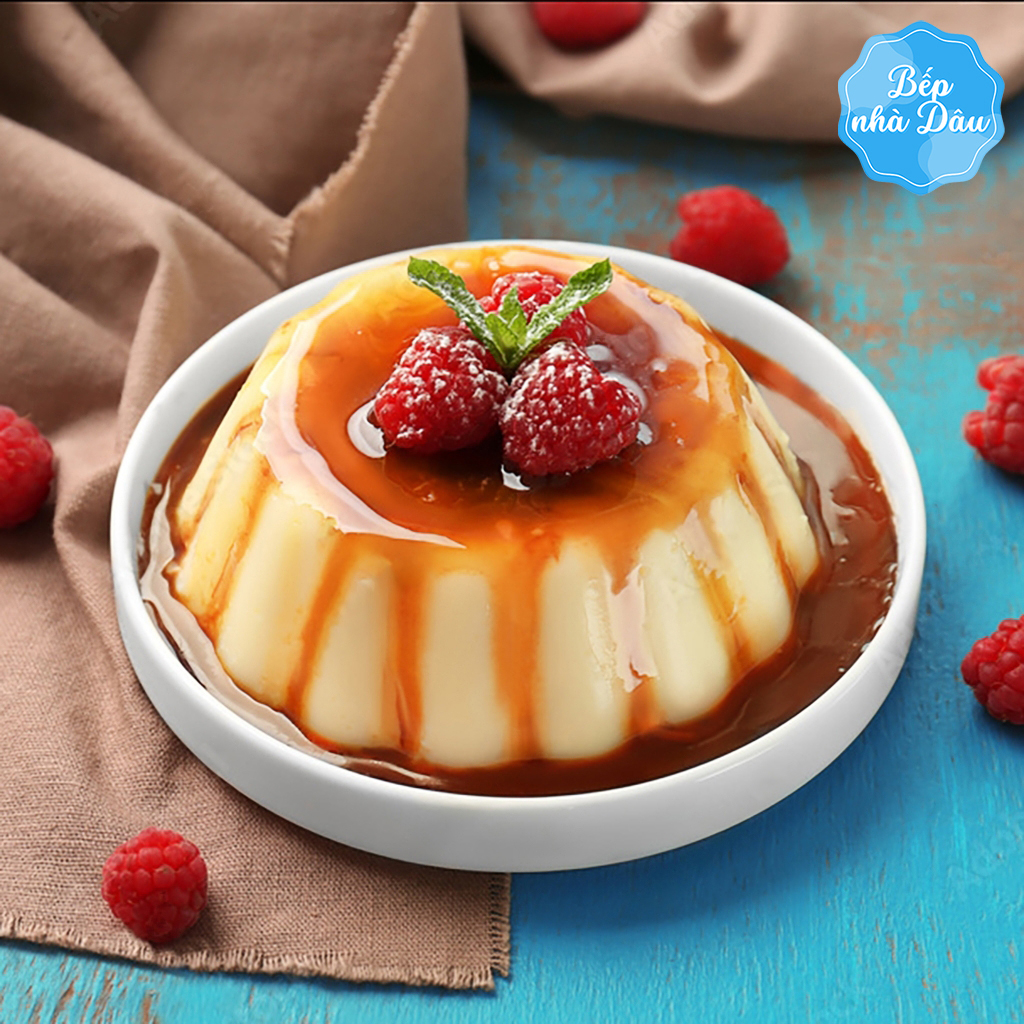 Set Làm Pudding Trứng, Socola, Khoai Môn, Trà Xanh 100g Nguyên Liệu Bột Pudding Cao Cấp Thơm Ngon Núng Nính