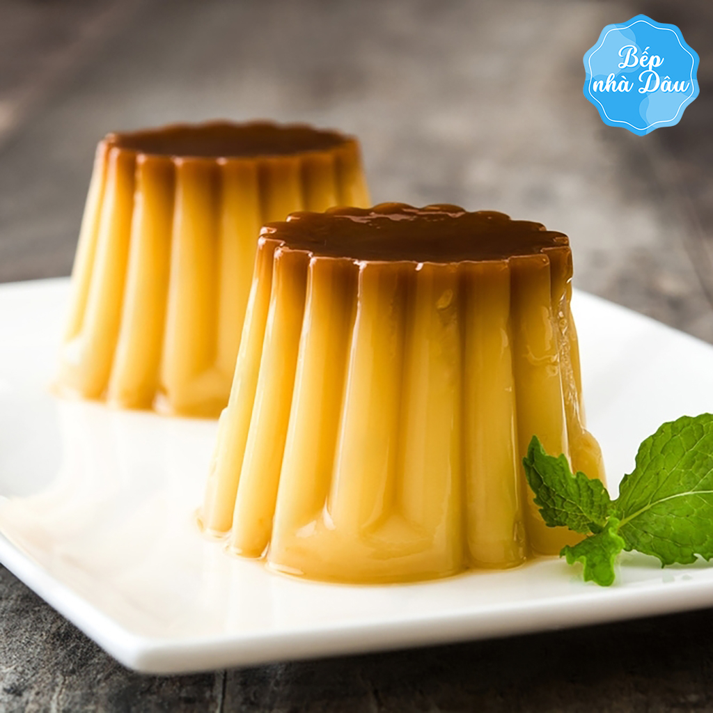 Set Làm Pudding Trứng, Socola, Khoai Môn, Trà Xanh 100g Nguyên Liệu Bột Pudding Cao Cấp Thơm Ngon Núng Nính