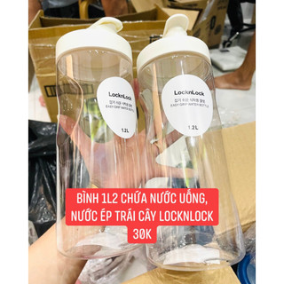 Bình nhựa lock&lock 1.2l - hàng chính hãng