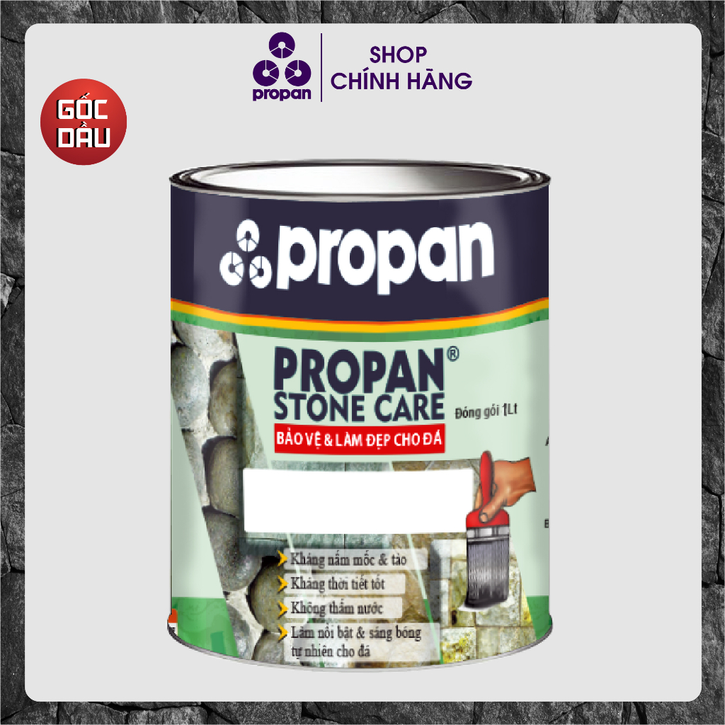 Propan - PROPAN STONE CARE - SC-50 SB Sơn Bảo Vệ Đá - 1 lít
